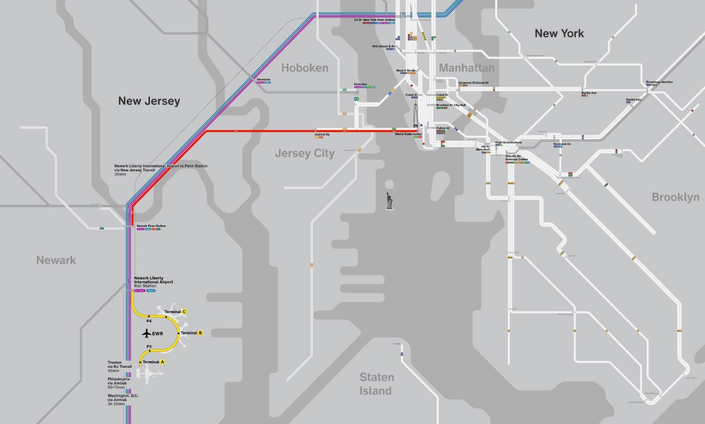 PORT AUTHORITY ADVANCES PLANS TO IMPROVE ACCESS TO NEWARK LIBERTY